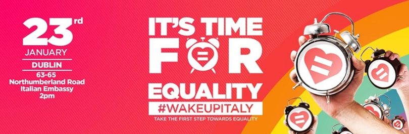 Wake Up Italy! Dublin stands with Italy