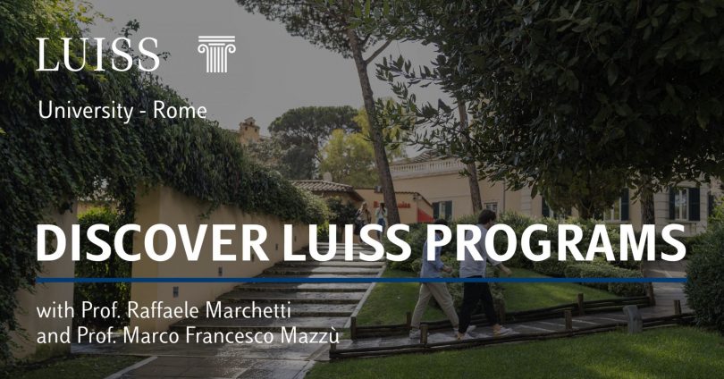 Discover Luiss Programs