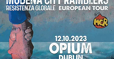 Radio Dublino come per ogni loro ritorno supporta il concerto dei Modena City Ramblers che ritornano a Dublino dopo 3 anni di assenza.